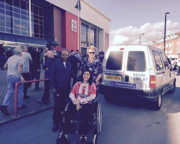 Disabled taxis in Southampton for all events